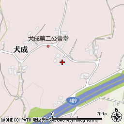 千葉県木更津市犬成307-1周辺の地図
