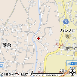 神奈川県秦野市落合50周辺の地図