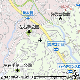 神奈川県横浜市磯子区栗木2丁目4-37周辺の地図
