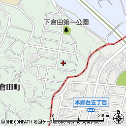 神奈川県横浜市戸塚区下倉田町1478-36周辺の地図