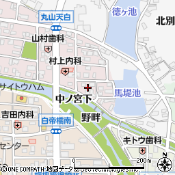 愛知県犬山市丸山天白町243周辺の地図