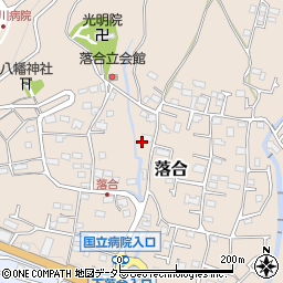 神奈川県秦野市落合591周辺の地図