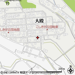 鳥取県西伯郡伯耆町大殿1325-6周辺の地図