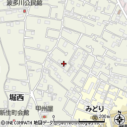 神奈川県秦野市堀西617-14周辺の地図