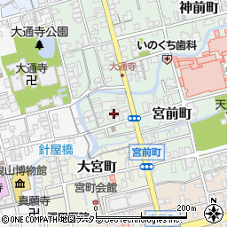 滋賀県長浜市宮前町4周辺の地図