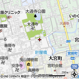 甘味処 鎌倉 長浜大通寺店周辺の地図