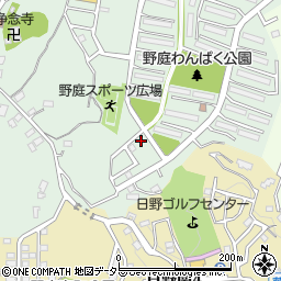 神奈川県横浜市港南区野庭町661-36周辺の地図