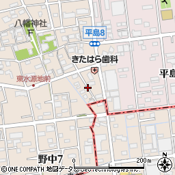 サードストリート周辺の地図