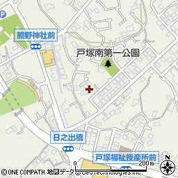神奈川県横浜市戸塚区戸塚町1517-30周辺の地図