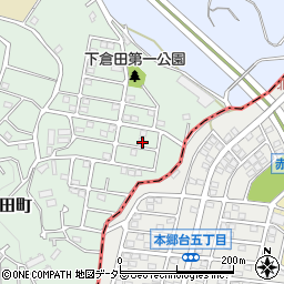 神奈川県横浜市戸塚区下倉田町1478-17周辺の地図