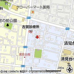 神田整形外科クリニック周辺の地図
