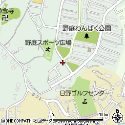 神奈川県横浜市港南区野庭町661-35周辺の地図