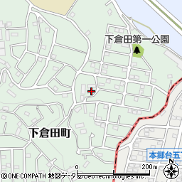 神奈川県横浜市戸塚区下倉田町1517周辺の地図