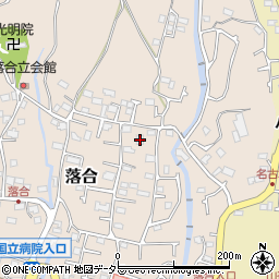神奈川県秦野市落合285周辺の地図