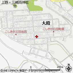 鳥取県西伯郡伯耆町大殿1325-14周辺の地図