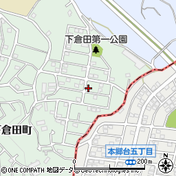 神奈川県横浜市戸塚区下倉田町1478-23周辺の地図