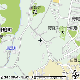 神奈川県横浜市港南区野庭町2038周辺の地図