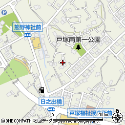 神奈川県横浜市戸塚区戸塚町1517-13周辺の地図