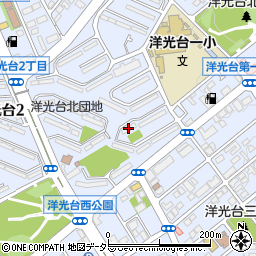 洋光台北団地１街区７号棟周辺の地図