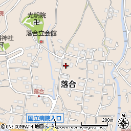 神奈川県秦野市落合305周辺の地図