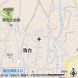 神奈川県秦野市落合284周辺の地図