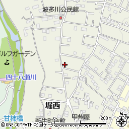 神奈川県秦野市堀西825周辺の地図