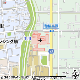 朝日大学歯学部付属病院周辺の地図
