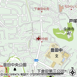 神奈川県横浜市戸塚区下倉田町1100周辺の地図