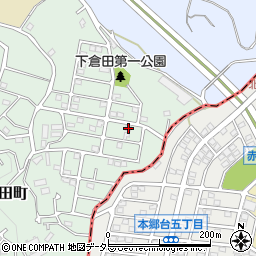 神奈川県横浜市戸塚区下倉田町1478-16周辺の地図