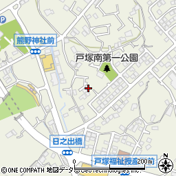 神奈川県横浜市戸塚区戸塚町1517-12周辺の地図