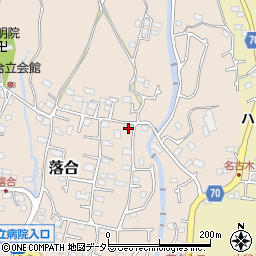 神奈川県秦野市落合286周辺の地図