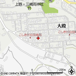 鳥取県西伯郡伯耆町大殿1365-76周辺の地図