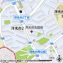 洋光台北団地１街区３１号棟周辺の地図