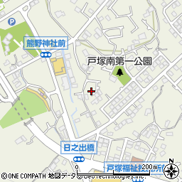 神奈川県横浜市戸塚区戸塚町1517-2周辺の地図