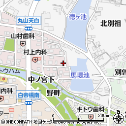 愛知県犬山市丸山天白町232周辺の地図