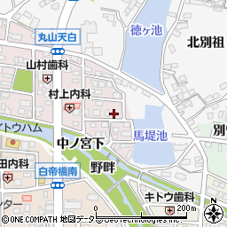 愛知県犬山市丸山天白町231周辺の地図