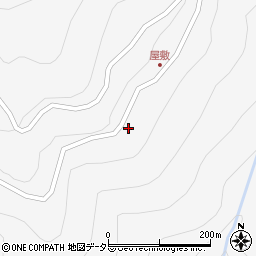 長野県飯田市上村下栗997周辺の地図