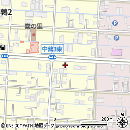 昭和食堂笠松店周辺の地図