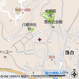 神奈川県秦野市落合604周辺の地図
