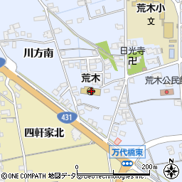 島根県出雲市大社町北荒木川方南310周辺の地図