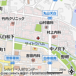 愛知県犬山市丸山天白町113周辺の地図