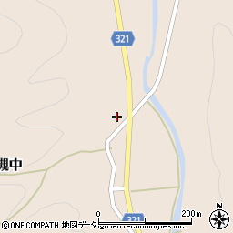 鳥取県八頭町（八頭郡）見槻中周辺の地図