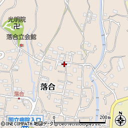 神奈川県秦野市落合283周辺の地図
