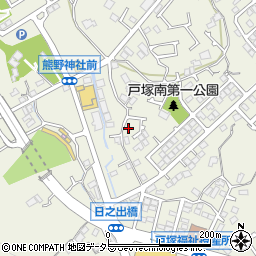 神奈川県横浜市戸塚区戸塚町1527-18周辺の地図