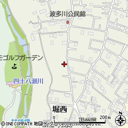 神奈川県秦野市堀西814-3周辺の地図