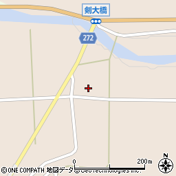 兵庫県養父市八鹿町八木2396周辺の地図