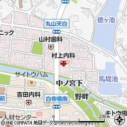 愛知県犬山市丸山天白町196周辺の地図