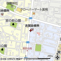 古賀診療所周辺の地図