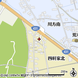 島根県出雲市大社町中荒木1900周辺の地図