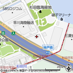 京浜急行バス株式会社　杉田営業所周辺の地図